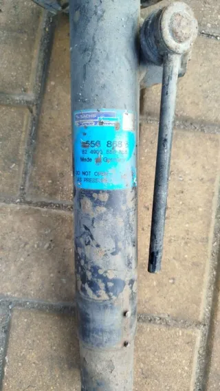 556868 Стойка амортизатора переднего правого BMW 3 E46 Арт 97150101, вид 1