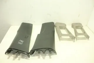  Обшивка стойки центральной правой (накладка) Volkswagen Passat B6 Арт 97216977, вид 1