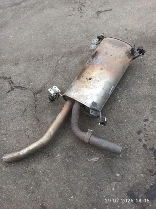  Банка глушителя задняя Citroen Jumper 2 Арт 0013118, вид 2