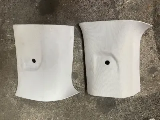  Обшивка стойки центральной правой (накладка) Citroen jumpy 3 Арт 98655347, вид 1