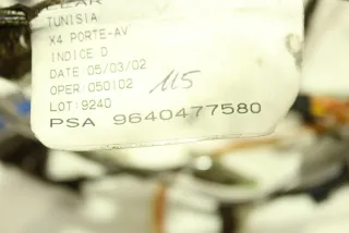 9640477580 Проводка двери передней правой Citroen C5 1 Арт 98680863, вид 8