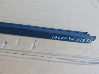  Молдинг стекла двери задней левой наружный Dacia Logan 1 Арт 99091292, вид 2