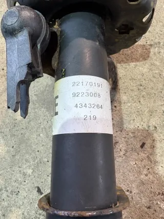  Стойка амортизатора переднего левого Opel Astra G Арт 0001, вид 2