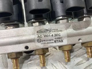 67R1010973, 110R000044 Форсунка газовая Renault Megane 2 1.6л i Арт 1212F1571172, вид 4