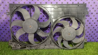 1K0 121 207 J Диффузор (кожух) вентилятора Audi A6 C5 (S6,RS6) Арт 100071525, вид 1