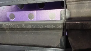 1K0 121 207 AA Диффузор (кожух) вентилятора Audi A6 C5 (S6,RS6) Арт 100072063, вид 7