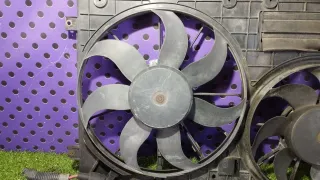 1K0 121 207 AA Диффузор (кожух) вентилятора Audi A6 C5 (S6,RS6) Арт 100072063, вид 3