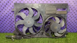 1K0 121 207 AA Диффузор (кожух) вентилятора Audi A6 C5 (S6,RS6) Арт 100072063, вид 1