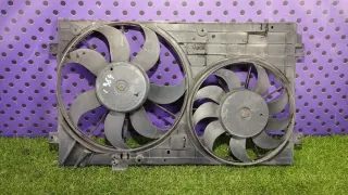 1K0 121 207 T, 290 880 06 Диффузор (кожух) вентилятора Audi A6 C5 (S6,RS6) Арт 100072276, вид 1