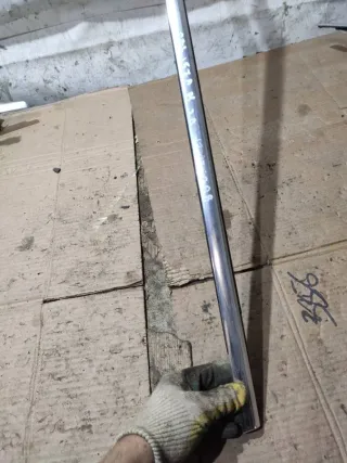  Молдинг стекла двери задней левой наружный Volkswagen Passat B6 Арт 100084118, вид 2