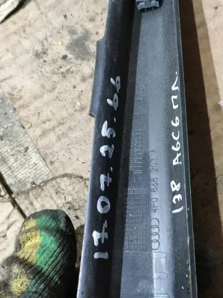 4F0868203A Обшивка стойки передней левой (накладка) Audi A6 C6 (S6,RS6) Арт 100123385, вид 4