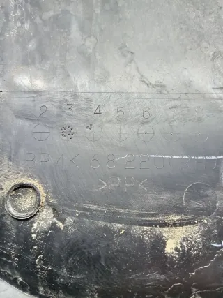 BP4K68220 Обшивка стойки центральной правой (накладка) Mazda 3 BK Арт 100189607, вид 6