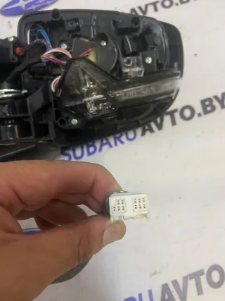  Крепление зеркала наружного левого Subaru Forester SL Арт 101218283, вид 6