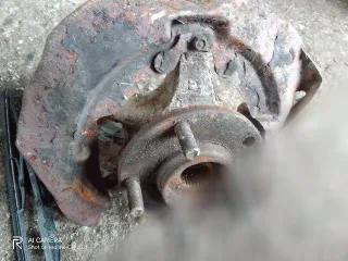  Ступица передняя левая Mazda 3 BK Арт 109891161, вид 1