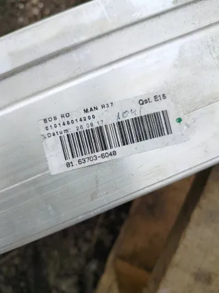 81637036048 шторка кабины MAN TGS Арт 2840165119105, вид 3