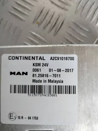 81258167011,A2C91018700 блок управления KSM MAN TGX Арт 2840165116376, вид 2