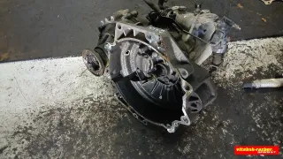 DUW КПП механическая (МКПП) 5-ступенчатая Volkswagen Polo 4 1.4л Арт 59545050, вид 3