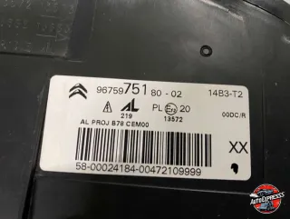 96759751 Фара передняя (комплект) Citroen C4 Picasso 2 Арт 36433489ar, вид 3