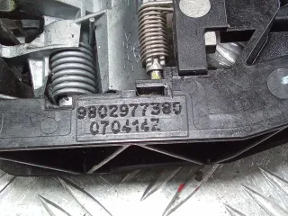9802977380 Скелет ручки наружной задней левой Citroen C4 Grand Picasso 2 Арт 101931707, вид 9