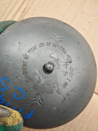 9642090880 Гидросфера передняя левая Citroen C5 1 Арт 101972487, вид 2