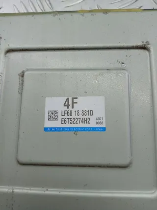 LF6818881D,E6T52274H2 Блок управления двигателем Mazda 3 BK 2.0л Арт 102065378, вид 2