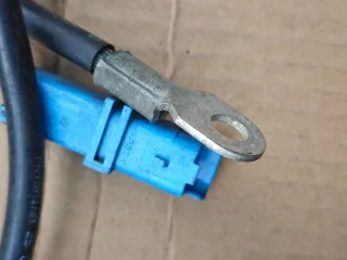 0199000028,9664448980 Клемма аккумулятора минус Citroen C5 2 Арт 102214733, вид 5