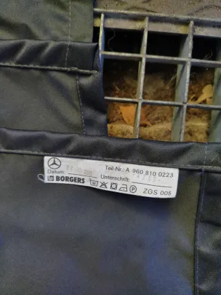 A9608100223,A9608100123 шторка кабины Mercedes Actros Арт 2840165121068, вид 2