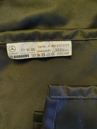 A9608100223,A9608100123 шторка кабины Mercedes Actros Арт 2840165121068, вид 3