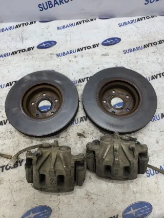  Суппорт тормозной передний левый Subaru Outback 5 Арт 102915842, вид 11