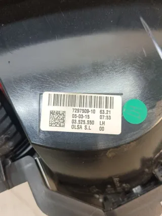 7297510 Фонарь габаритный задний правый MINI Cooper F56,F55 Арт 102924422, вид 3