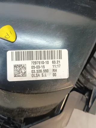 7297510 Фонарь габаритный задний правый MINI Cooper F56,F55 Арт 102924422, вид 4