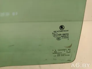 5E5845205B Стекло двери задней левой Skoda Octavia A7 Арт 103062988, вид 7