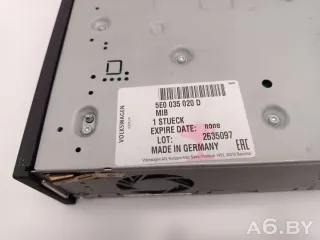 5E0035020D,5E0035020C DVD чейнджер Skoda Octavia A7 Арт 103220362, вид 7