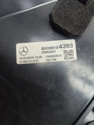A9068104393,205890220,115891210 Крепление зеркала наружного правого Mercedes Sprinter W906 Арт 19515, вид 3
