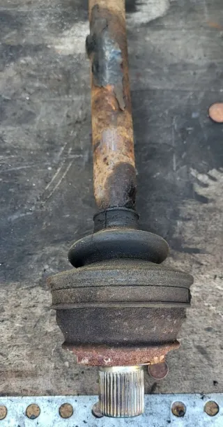 4F0501203B Полуось задняя (приводной вал, ШРУС) Audi A6 C6 (S6,RS6) Арт 103347095, вид 3