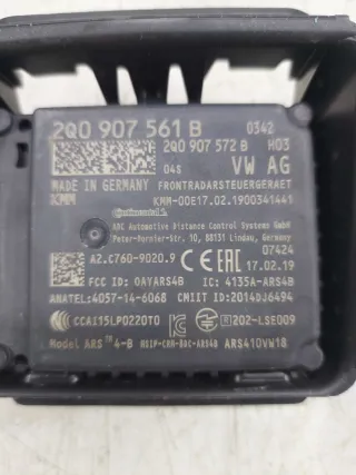 2Q0907561B,2Q0907572B,7C0807726A Кронштейн крепления радара Volkswagen Crafter 2 Арт IVS01956, вид 2