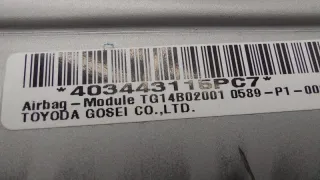 739600K070, TG14B02001, 403443115PC7 Подушка безопасности пассажира Toyota Hilux 8 Арт ST280283, вид 7