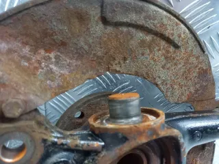  Ступица передняя левая Citroen C5 2 Арт 7122F143988, вид 7