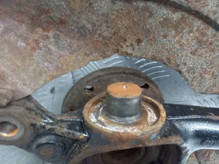  Ступица передняя левая Citroen C5 2 Арт 7122F143988, вид 6