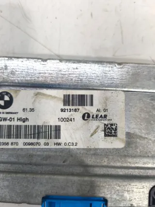 9236462, 61359236462, 61359236469, 9236469, 61359213187, 9213187 Блок управления ZGW BMW 5 F10/F11/GT F07 Арт BMW33800, вид 2