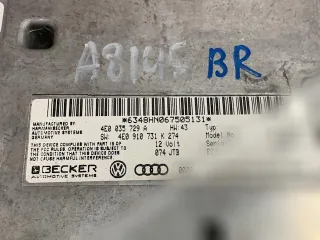 4E0035729A,4E0910731K Блок управления монитором Audi A8 D3 (S8) Арт 17615813, вид 3