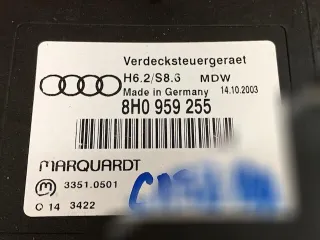 8H0959255 Блок управления крыши / люка Audi A4 B6 Арт 18374432, вид 3