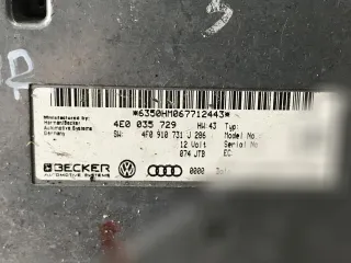 4E0035729,4F0910731J Блок управления монитором Audi A6 C6 (S6,RS6) Арт 19515962, вид 3