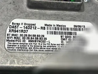 DA5T14D212RB,DJ5T14F239DB Блок управления монитором Ford Escape 3 Арт 34809172, вид 3