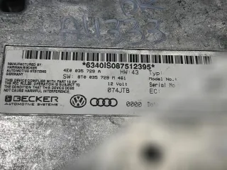 4E0035729A,8T0035729M Блок управления монитором Audi A4 B8 Арт 70951801, вид 4