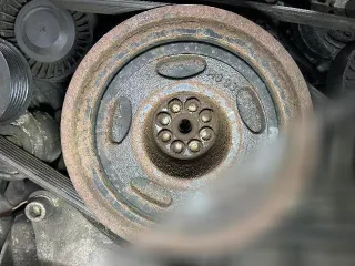 06E105251E Шкив коленвала Audi A6 C6 (S6,RS6) 3.0л TFSI Арт 121326666, вид 1
