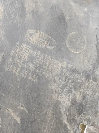 LJ6BA8B384AEW защита бампера переднего Ford Escape 4 Арт 371-19, вид 4