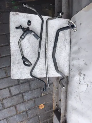 30713305, 30696260 Маслопровод турбокомпрессора Volvo S80 1 2.4л Арт 3078, вид 1