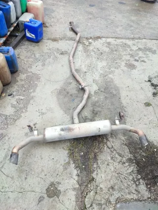  Банка глушителя задняя BMW X5 E70 Арт 104012335, вид 1