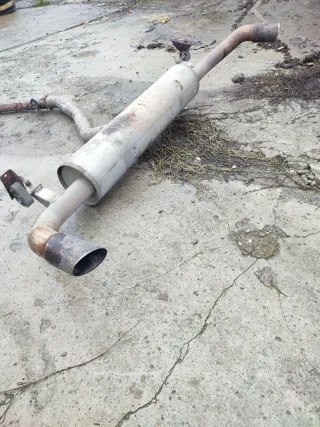  Банка глушителя задняя BMW X5 E70 Арт 104012335, вид 2